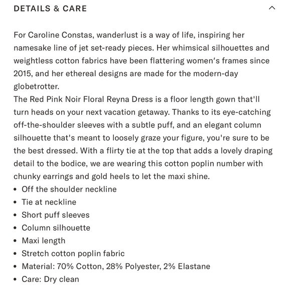 Caroline Constas Reyna Floral Off-Shoulder Maxi Dress - Picture 8 of 8